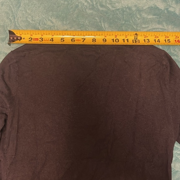 Banana Republic, Sweater‎ Women's size S Navy 3/4 Sleeve Cardigan with some wear - Picture 11 of 13